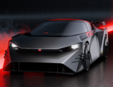 尼桑电动GT-R运动车概念在东京展现出锐利之感